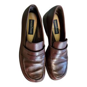Dockers Khakis Women's Leather Loafers Size 6.5 Preppy Business Casual
